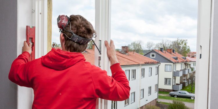 Montering av Traryd fönster